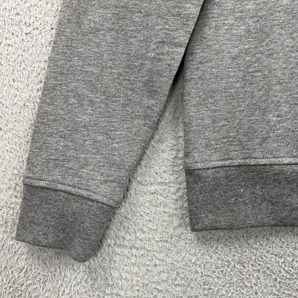 Revtown 1/4 Zip Fleece Pullover Mens Medium Gray Mock Neck Comfort Minimalist - Picture 6 of 16